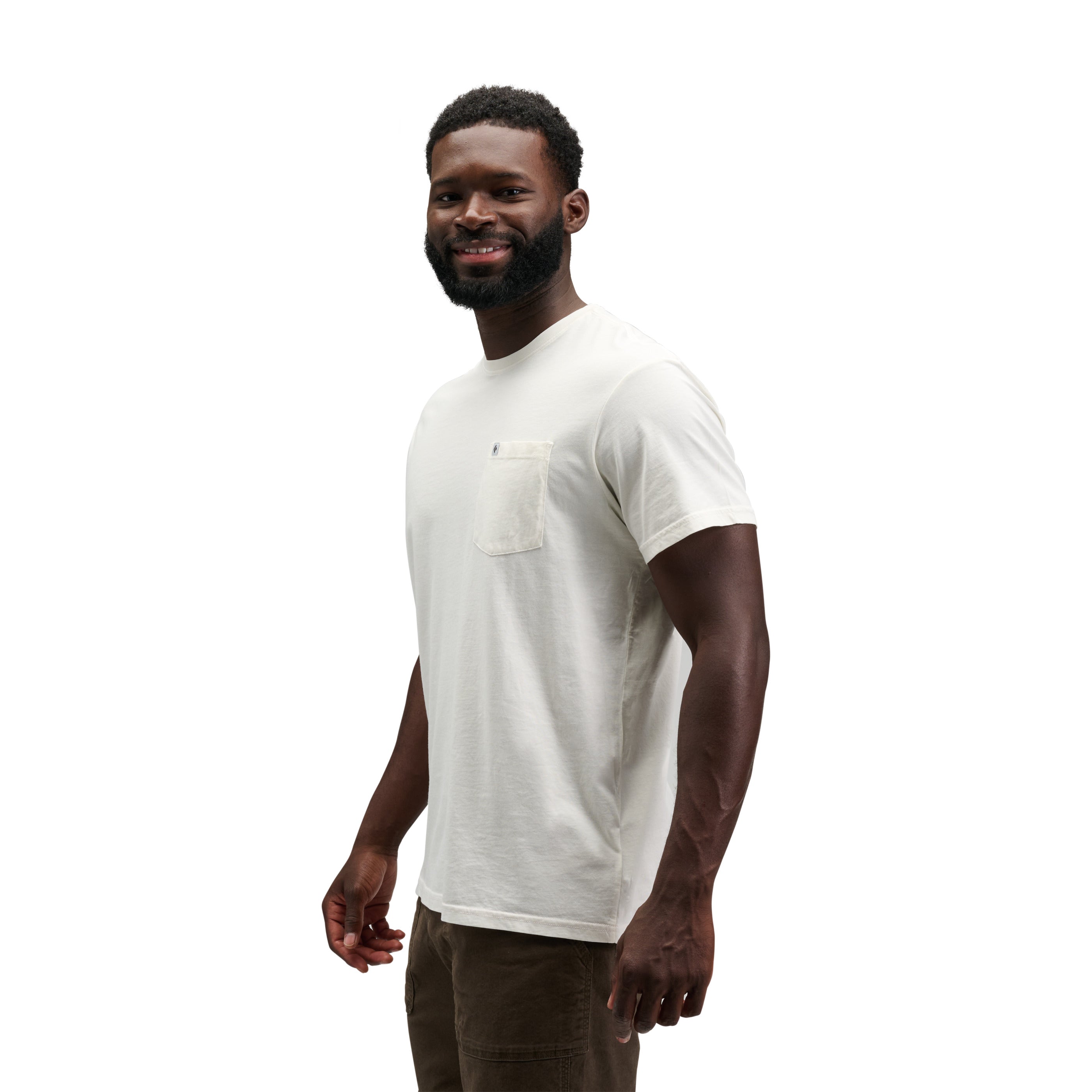 Alternative view of Men'S Diamond Patch Short Sleeve Pocket Tee