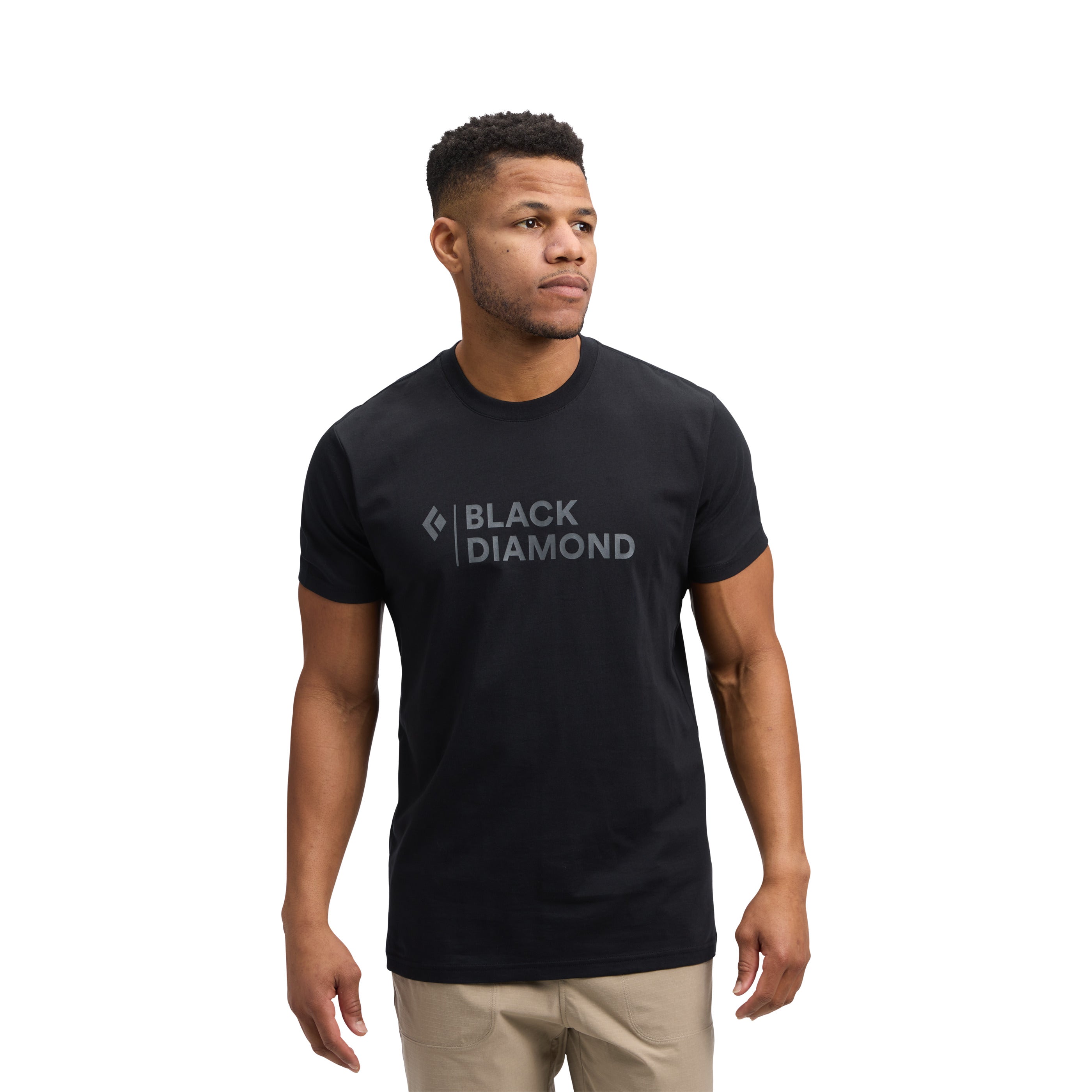Men'S Mini Stacked Short Sleeve Tee