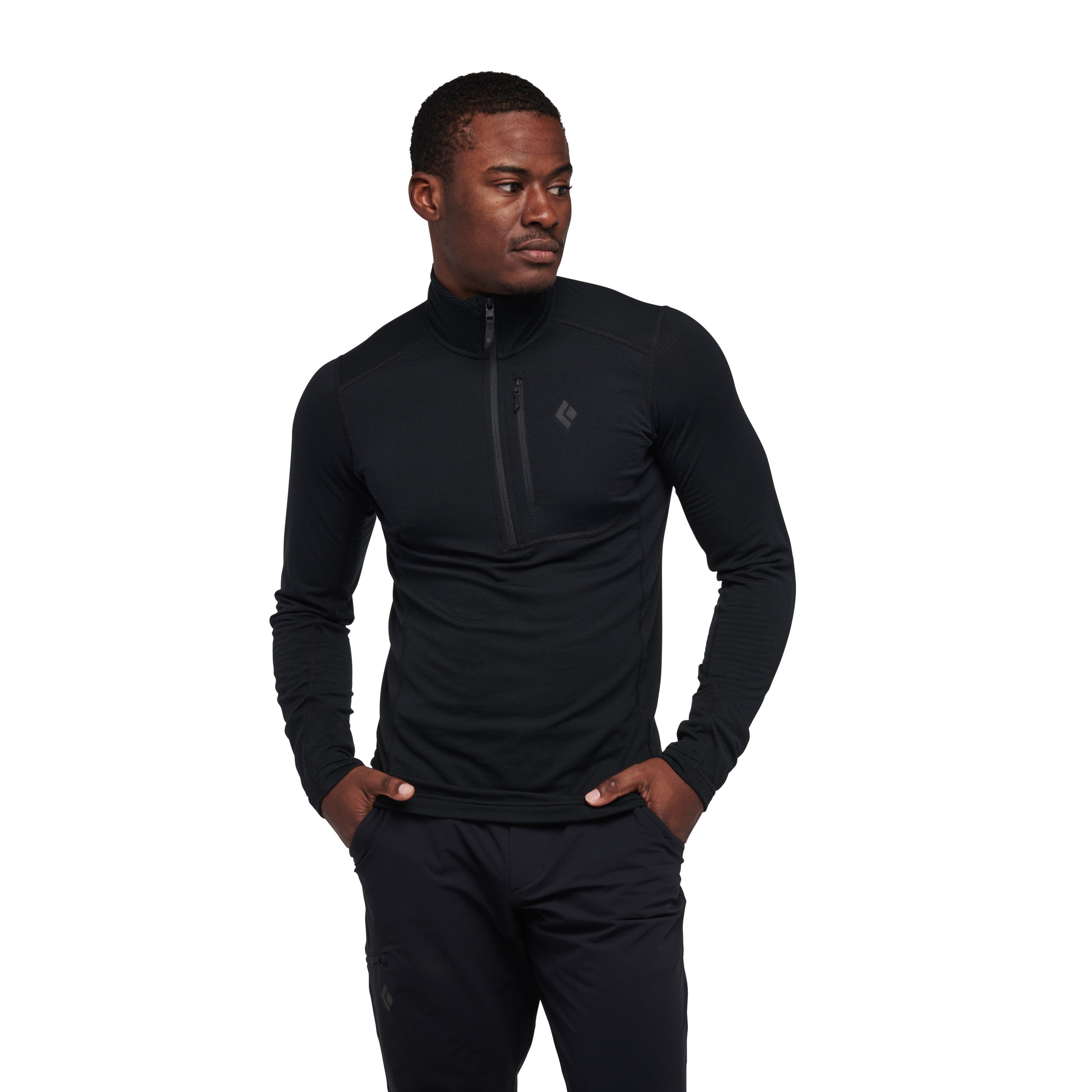 Men'S Coefficient Lt Quarter Zip Pullover